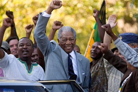 Morgan freeman, matt damon, tony kgoroge and others. Invictus: movie review - CSMonitor.com
