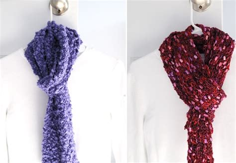 Easy Knit Scarf Knit Scarf Knitting Making Scarves