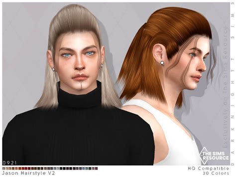 Sims 4 Jason Hairstyle V2 The Sims Game