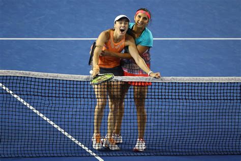 Martina Hingis And Sania Mirza Win Womens Doubles Title In Australia