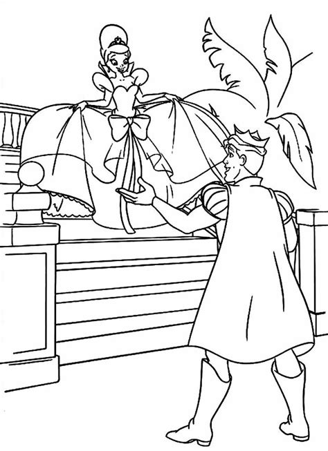 I love the princess and the frog! Tiana and Naveen Coloring Pages | ... Naveen As The Main ...