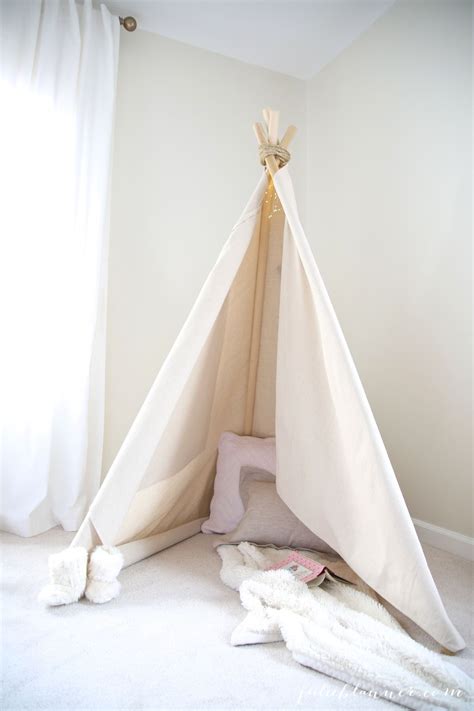 The teepee starts by fashioning a simple tripod with three of your poles. How to make a quick, easy, & sturdy teepee in less than an ...