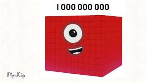 Numberblocks Infinity Square 100 To 1000000000 Billion Youtube