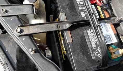 toyota tundra battery hold down