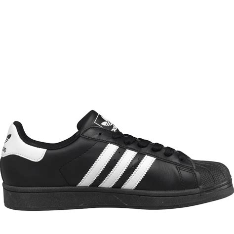 Adidas Originals Herren Superstar 2 Sneakers Schwarz