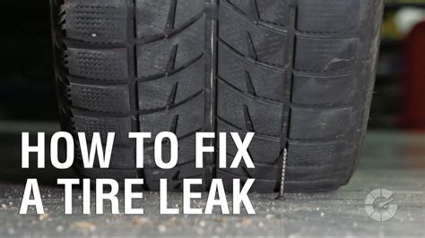 How To Fix A Tire Leak Autoblog Wrenched Youtube