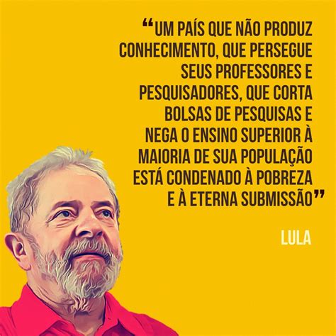 falas de Lula para gente acreditar que é possível reconstruir o