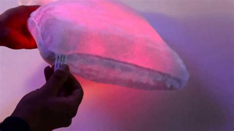 We review the top 5 travel pillows for long haul flights. Led Light Up Glow Pillow - YouTube