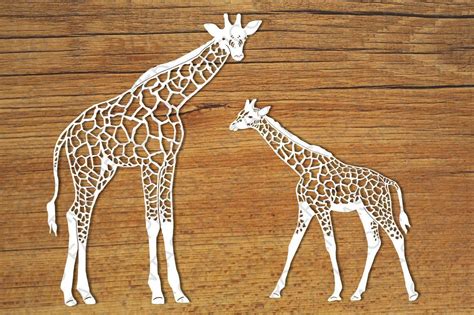 Giraffes Svg Files For Silhouette Cameo And Cricut Giraffe