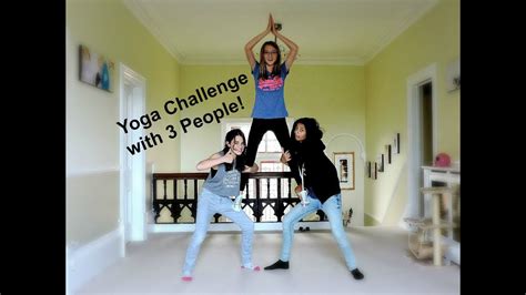 Three People Yoga Poses For Kids