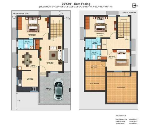 Precious Duplex House Plans East Facing Jhmrad 156878