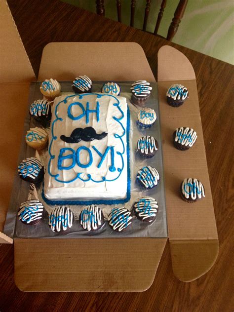 Oh Boy Cake For A Baby Shower Cakes For Boys Cake Birthday Cake