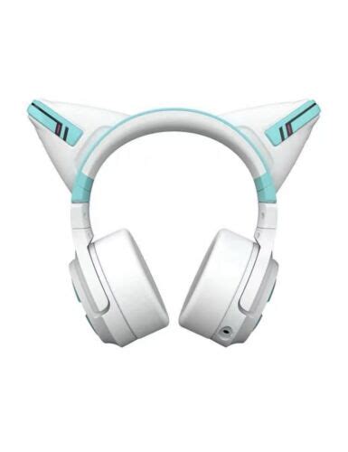 Hatsune Miku Cat Ear Headphones Set Yowu Limited Vocaloid Bluetooth Re
