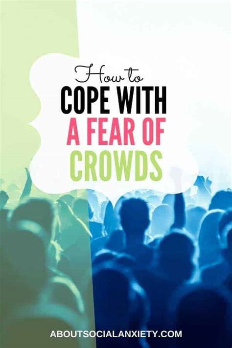 Enochlophobia Fear Of Crowds About Social Anxiety
