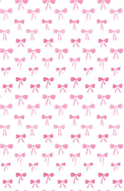 Isabel Pink Xoxo Bow Wallpaper Vintage Flowers Wallpaper Bow Art