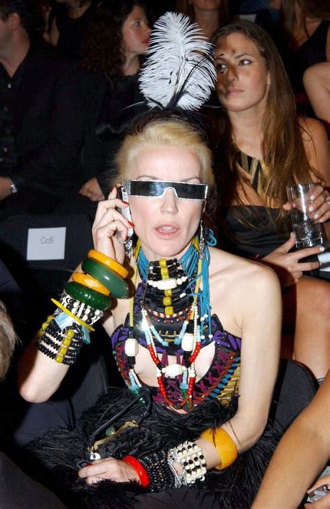Daphne Guinness At Black Art Auction Hosted By Alexander Mcqueen