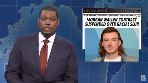 Snl Pokes Fun At Morgan Wallen And Themselves During “weekend Update” Whiskey Riff