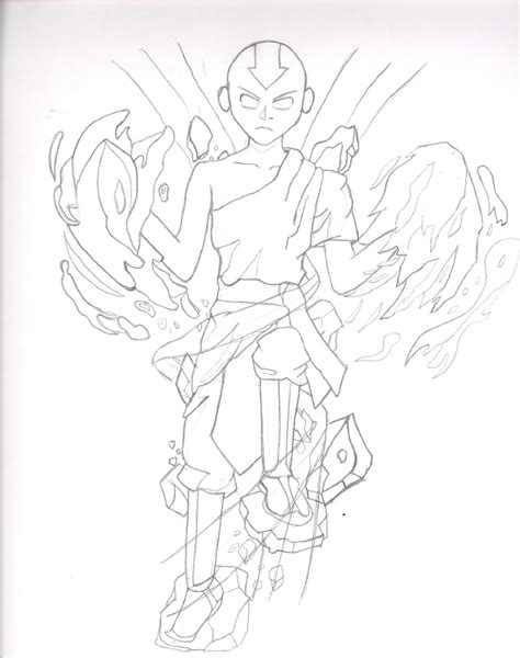 Avatar Aang In Avatar State By Benjiprice On Deviantart