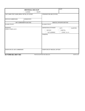DD 689 1963-2023 - Fill and Sign Printable Template Online