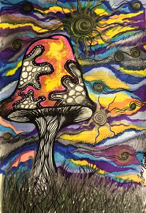 My Art By Zoe Lynn Trippy Art Psychedelic Hippie Art Art
