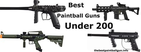 10 Best Paintball Gun Under 200 Reviews And Buyers Guide July 2021
