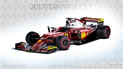 Discover the new sf1000 on the official site: Ferrari F1 2017 rendering - 1/3