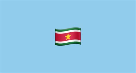 Find the perfect suriname flag stock photos and editorial news pictures from getty images. Flag for Suriname Emoji