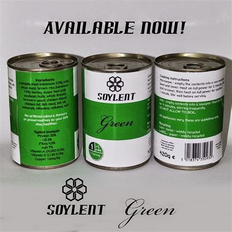 With shipments of the powder starting in the u.s. Soylent Green Returns to Shelves in UK Supermarket War ...