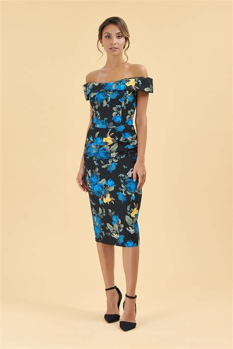 Dresses Thea Portland Floral Pencil Dress