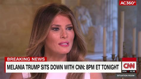 Melania Trump Says Donald Trump Was Egged On Blames Media