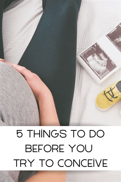 5 things to do before you try to conceive momma lew trying to conceive things to do