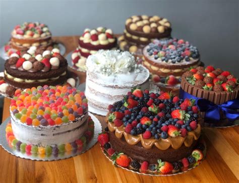 Refer Ncia Em Curitiba Por Seus Naked Cakes Bruno Bolos Inaugura Loja