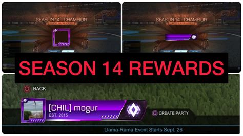 Season 14 Rewards Bronze To Champion With Animated Banners