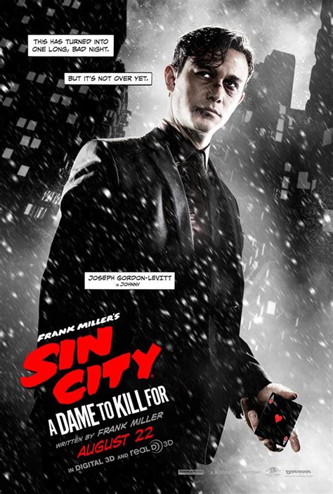 Sin City A Dame To Kill For Character Posters Released