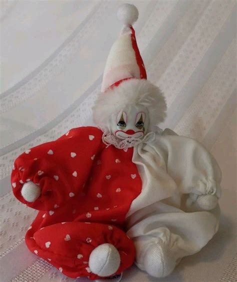 Pin By Monty Rasmussen On Clown Dolls Vintage Clown Cute Clown Creepy Dolls