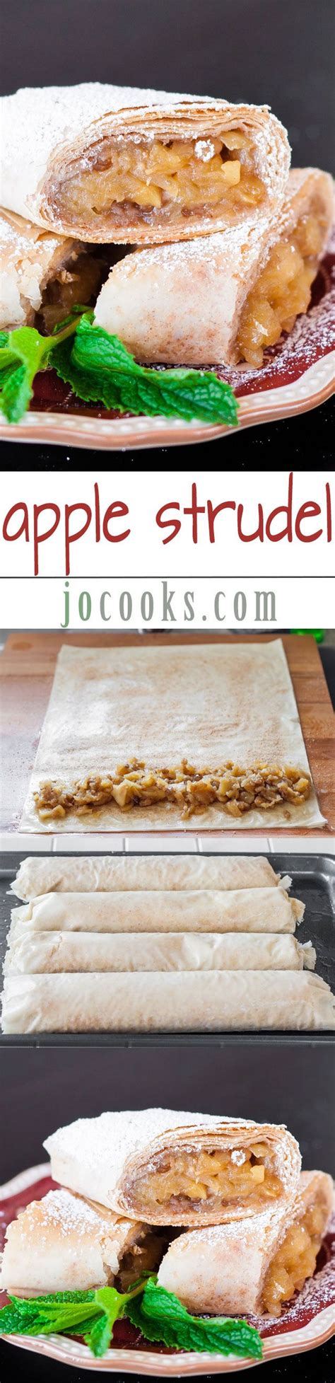 This yummy filo dough recipe called with different names in all over the world. Apple Strudel - This amazing recipe will make you enjoy ...