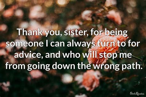 30 Sweet Thank You Messages For Sisters