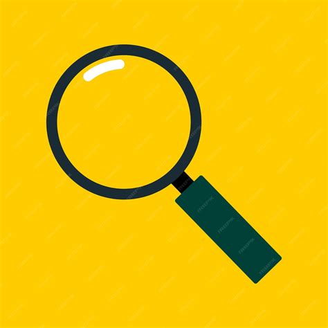 Premium Vector Magnifying Glass Vector