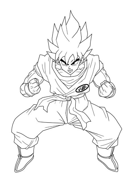 If you like it, there is even coloring pages with beautiful rainbows. Dragon Ball Z coloring pages | Print and Color.com