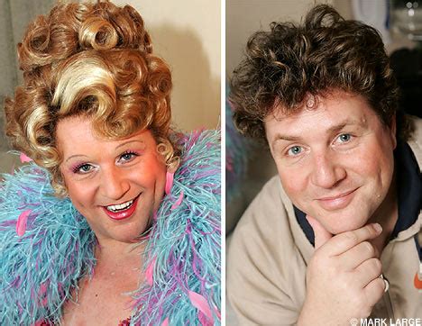 Behind the scened with michael ball leanne hairspray. Spot the Ball: Michael Ball's stunning transformation into ...