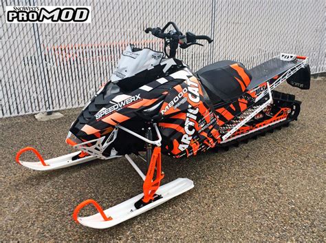 Arctic cat sled wraps image gallery from arcticfx graphics. Arctic Cat M8 Wrap