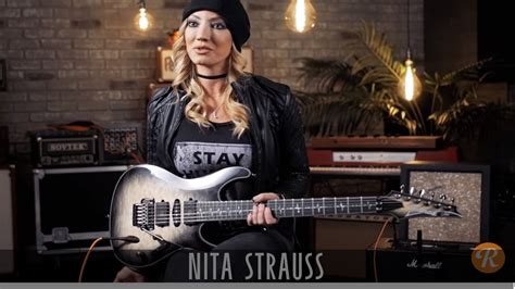 Nita Strauss Ibanez Jiva10 Signature Guitar And Her New Record