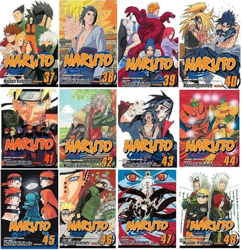 All Naruto Volume Covers Which One Looks The Most Appealing To You