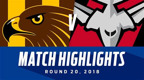 Save essendon apartments to your lists. Hawthorn v Essendon Highlights | Round 20, 2018 | AFL ...