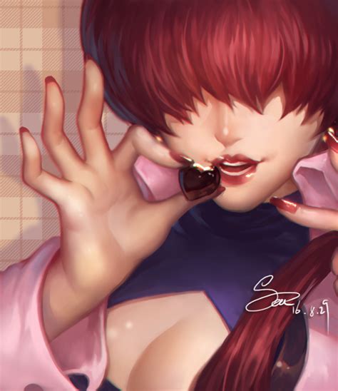Shermie The King Of Fighters Drawn By Spade M Danbooru