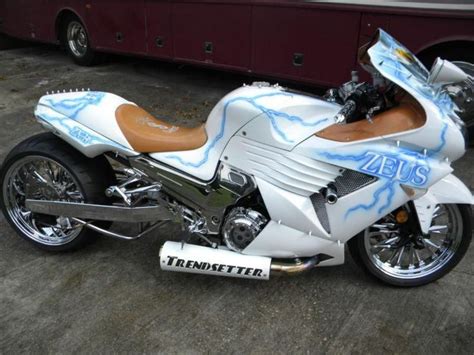 ZX14 CUSTOM BIKE FOR SALE, CHROME, EXHAUST, 300 for sale ...
