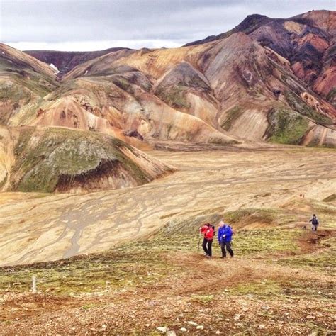 Landmannalaugar Is Famous For Its Hiking Trails The Most Popular