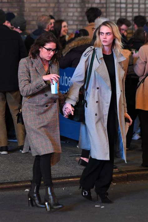 Cara delevingne and ashley benson. CARA DELEVINGNE and ASHLEY BENSON Take a Break of Broadway ...