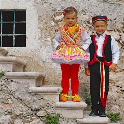 Folk Costume Island Of Susak Croatia Photographer Damir Fabijani