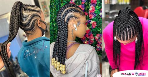 Cute Braids And Ghana Weaving Hairstyles For 2021 Most Unique Hairstyles